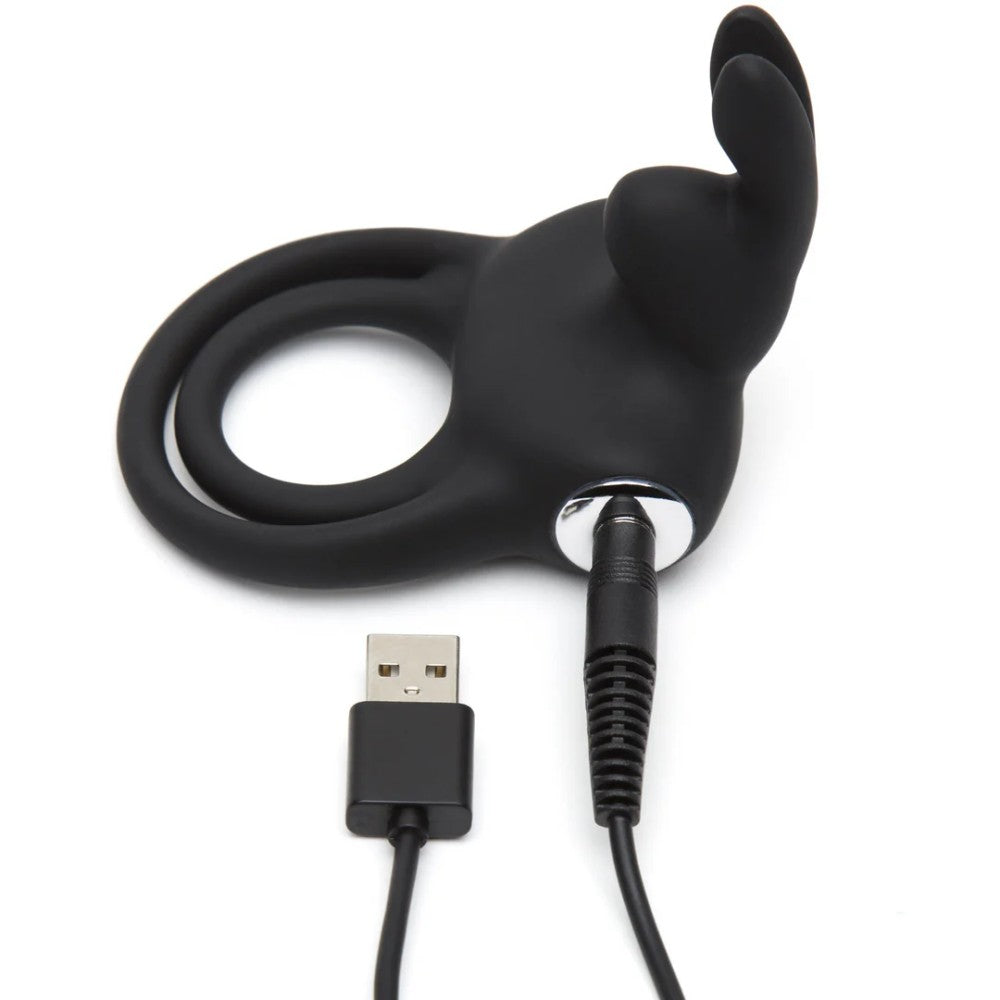 Happy Rabbit Stimulating Rechargeable Rabbit Şarj Edilebilir Titreşimli Penis Halkası