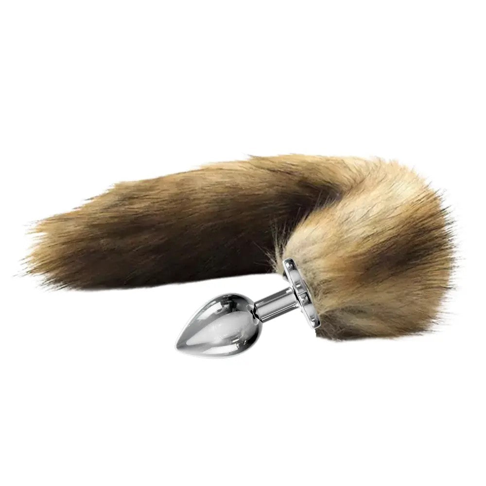 Fox Tail Butt Small Metal Kuyruklu Anal Plug