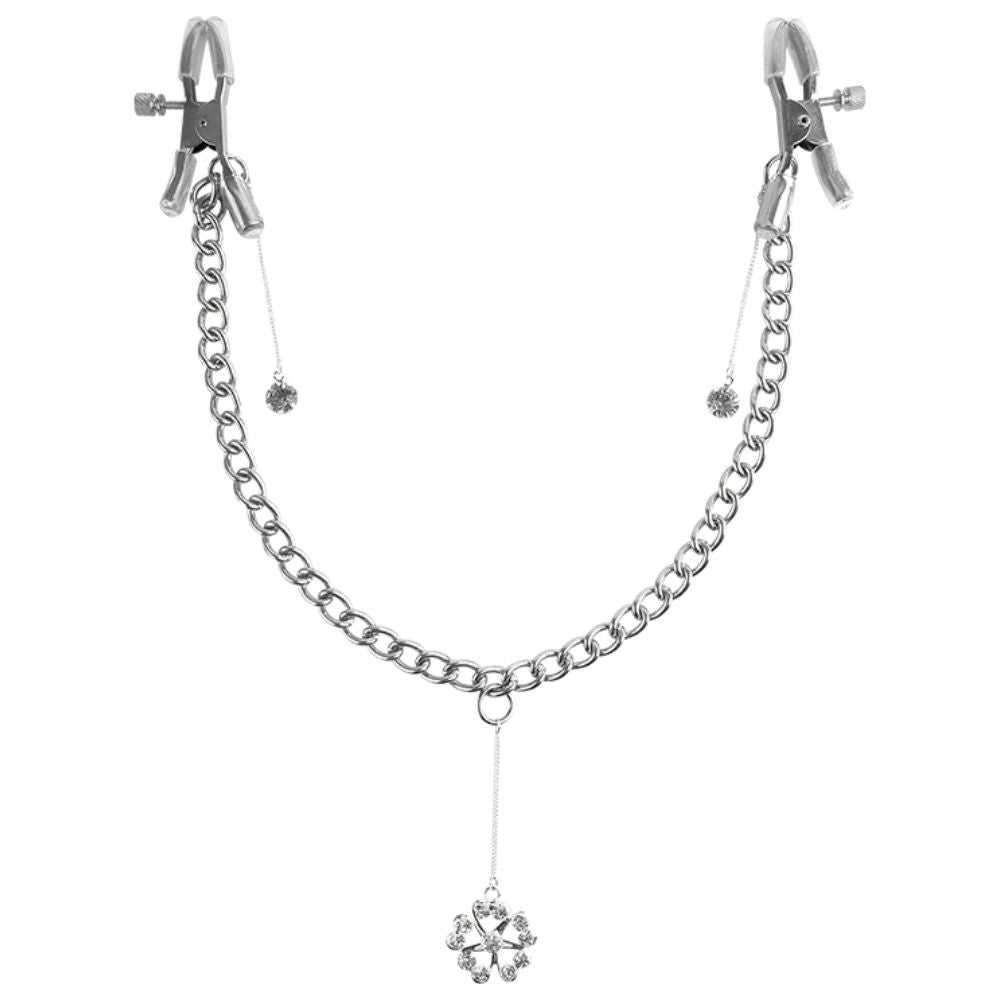 Pipedream Fetish Fantasy Series Crystal Nipple Clamps