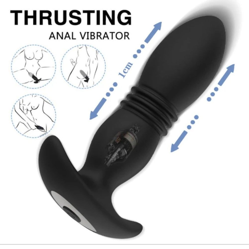 Happy To Get Hareketli Prostat Masaj Aleti ve Anal Vibratör