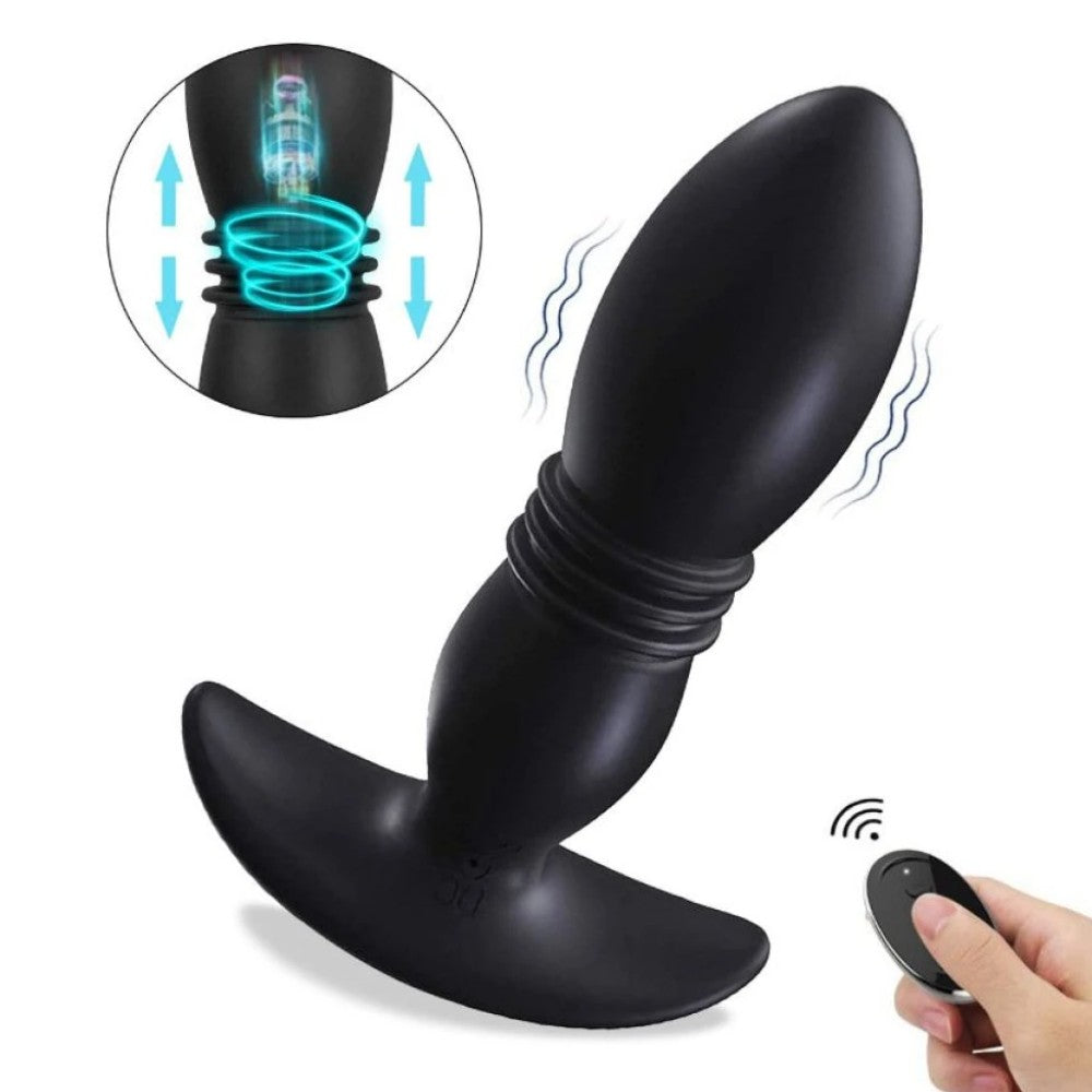 Happy To Get Hareketli Prostat Masaj Aleti ve Anal Vibratör