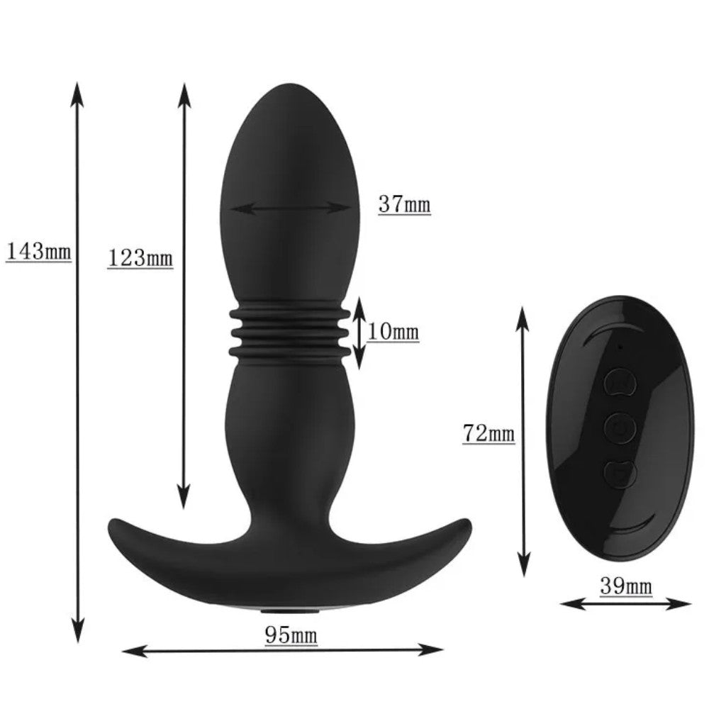 Happy To Get Hareketli Prostat Masaj Aleti ve Anal Vibratör