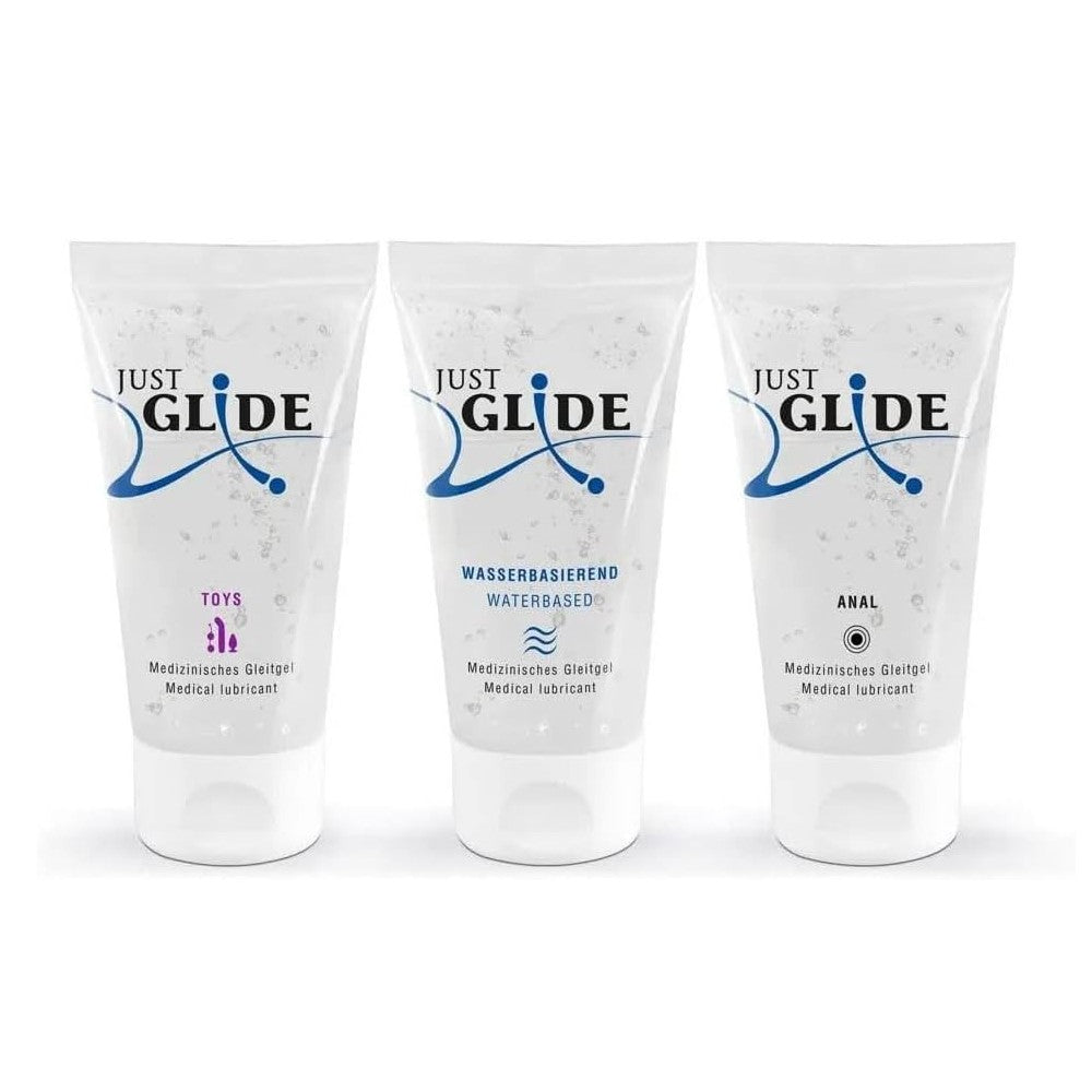 Just Glide Gleitgel Lubricant Kayganlaştırıcı Set 3x50ml.