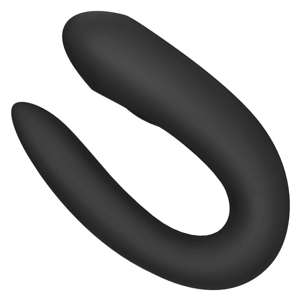Satisfyer Double Joy Telefon Kontrollü Vibratör Black