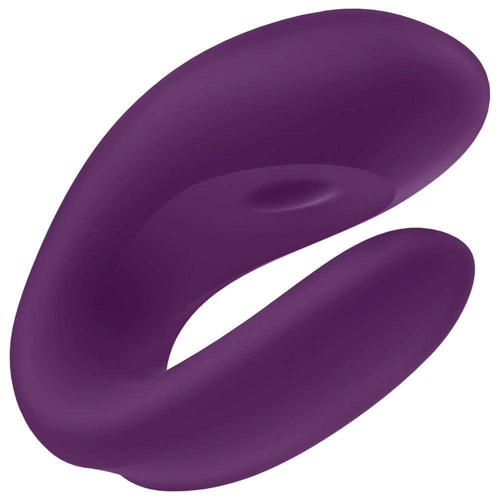 Satisfyer Double Joy Telefon Kontrollü Vibratör Purple