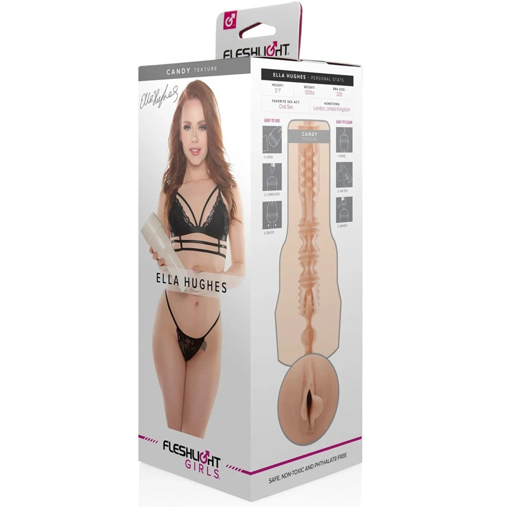 Fleshlight Girls Ella Hughes Candy Realistik Vajina Masturbator