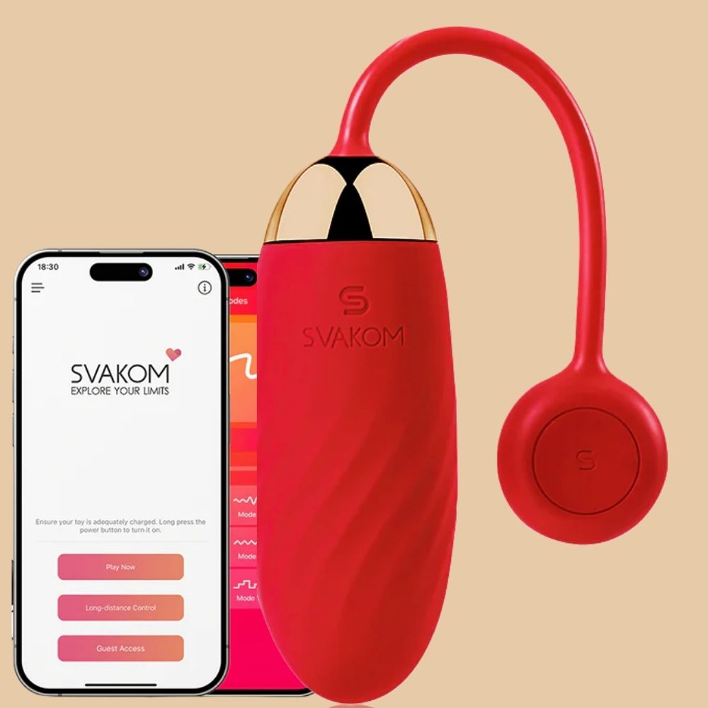 Svakom Ella Telefon Kontrollü Giyilebilir Bullet Vibratör