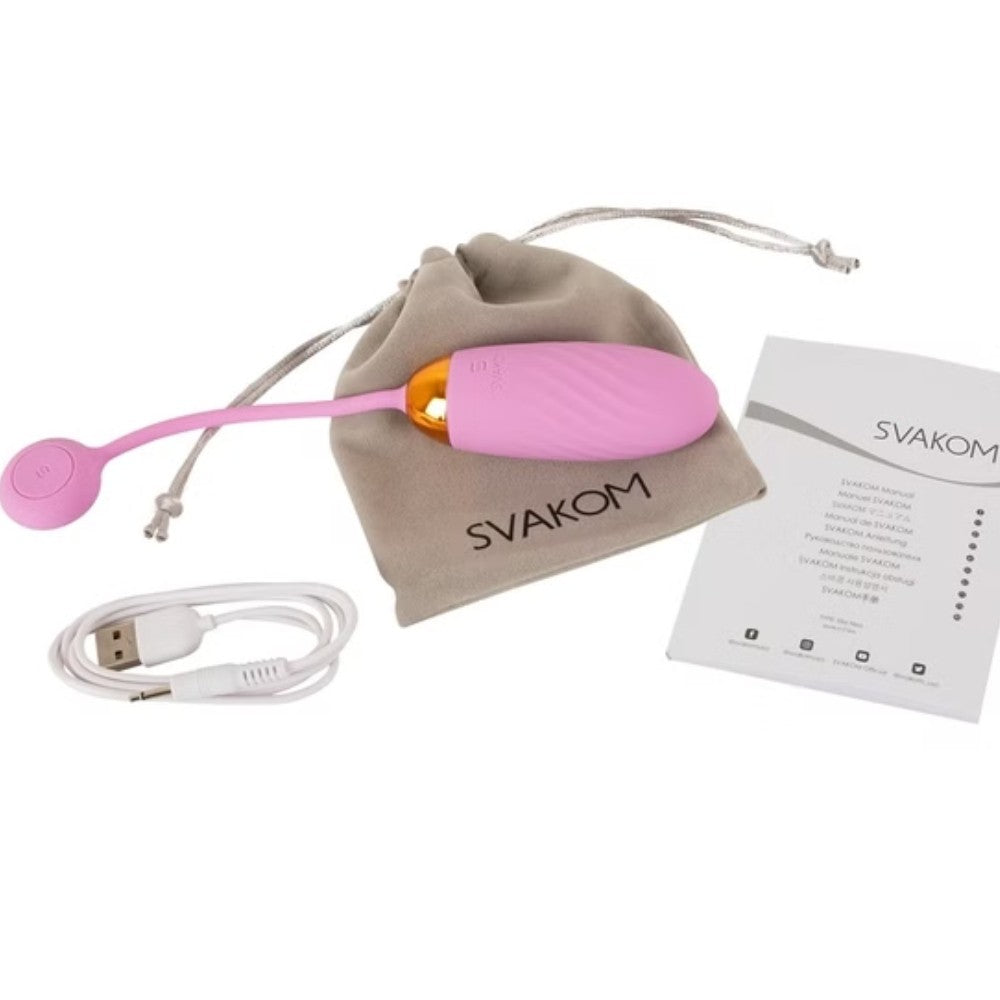 Svakom Ella Neo Telefon Kontrollü Egg Vibrator Pink