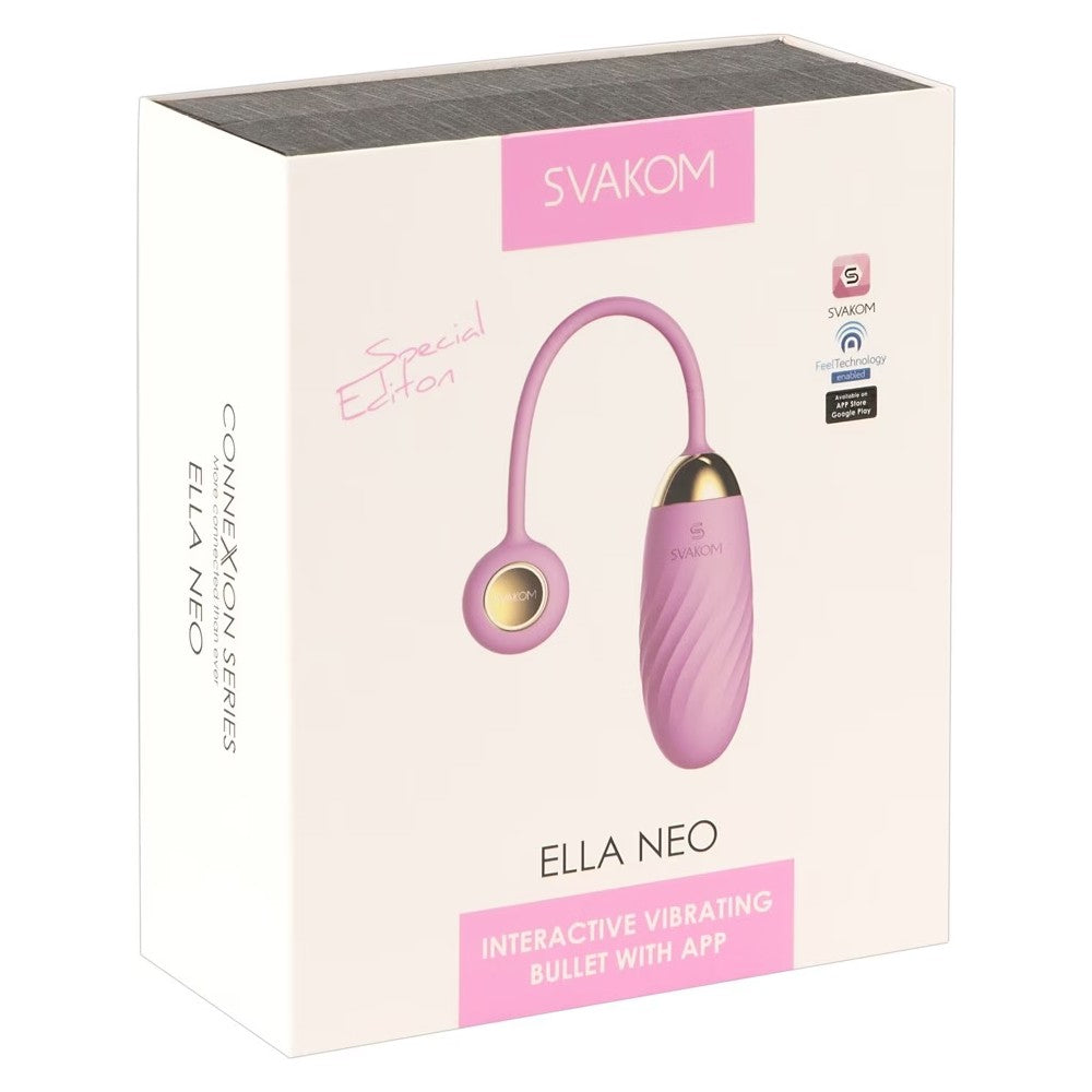 Svakom Ella Neo Telefon Kontrollü Egg Vibrator Pink