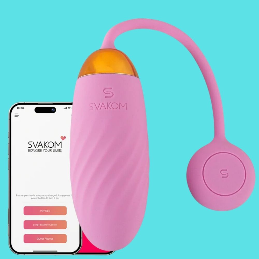 Svakom Ella Neo Telefon Kontrollü Egg Vibrator Pink