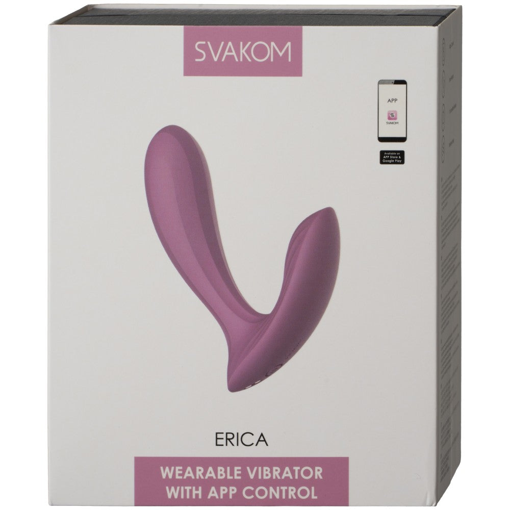 Svakom Erica Interactive Wearable Telefon Kontrollü Giyilebilir Vibrator Rose