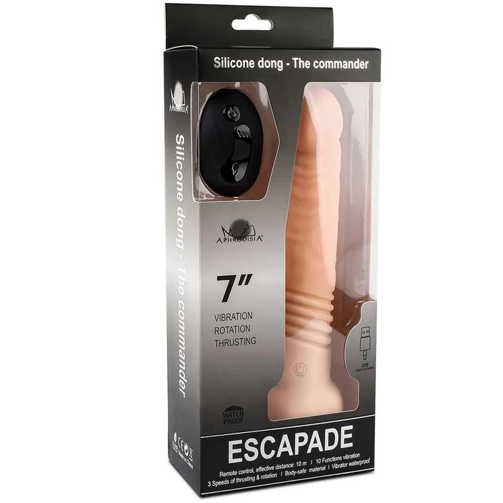 Escapade Thrusting Dildo İleri Geri Hareketli Titreşimli Penis Flesh