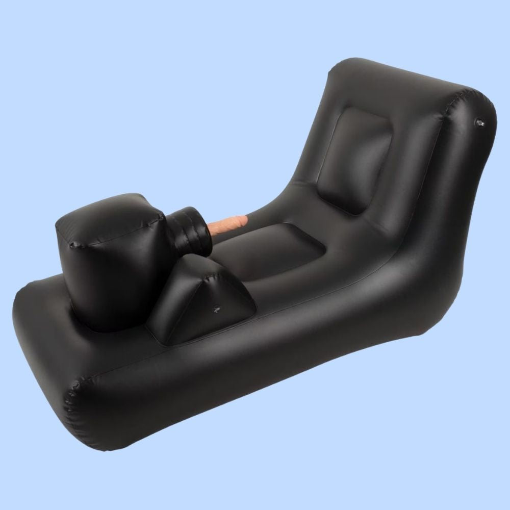 Excellent Power Dark Magic Thrusting Bed Uzaktan Kumandalı Şişirilebilir Yataklı Seks Makinesi