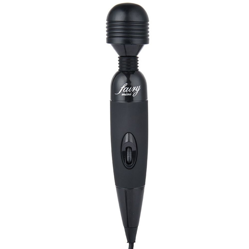 Fairy Magic Massager Full Body Wand Vibrator Black
