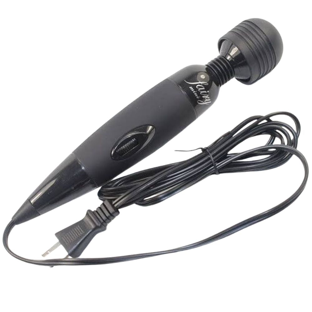 Fairy Magic Massager Full Body Wand Vibrator Black