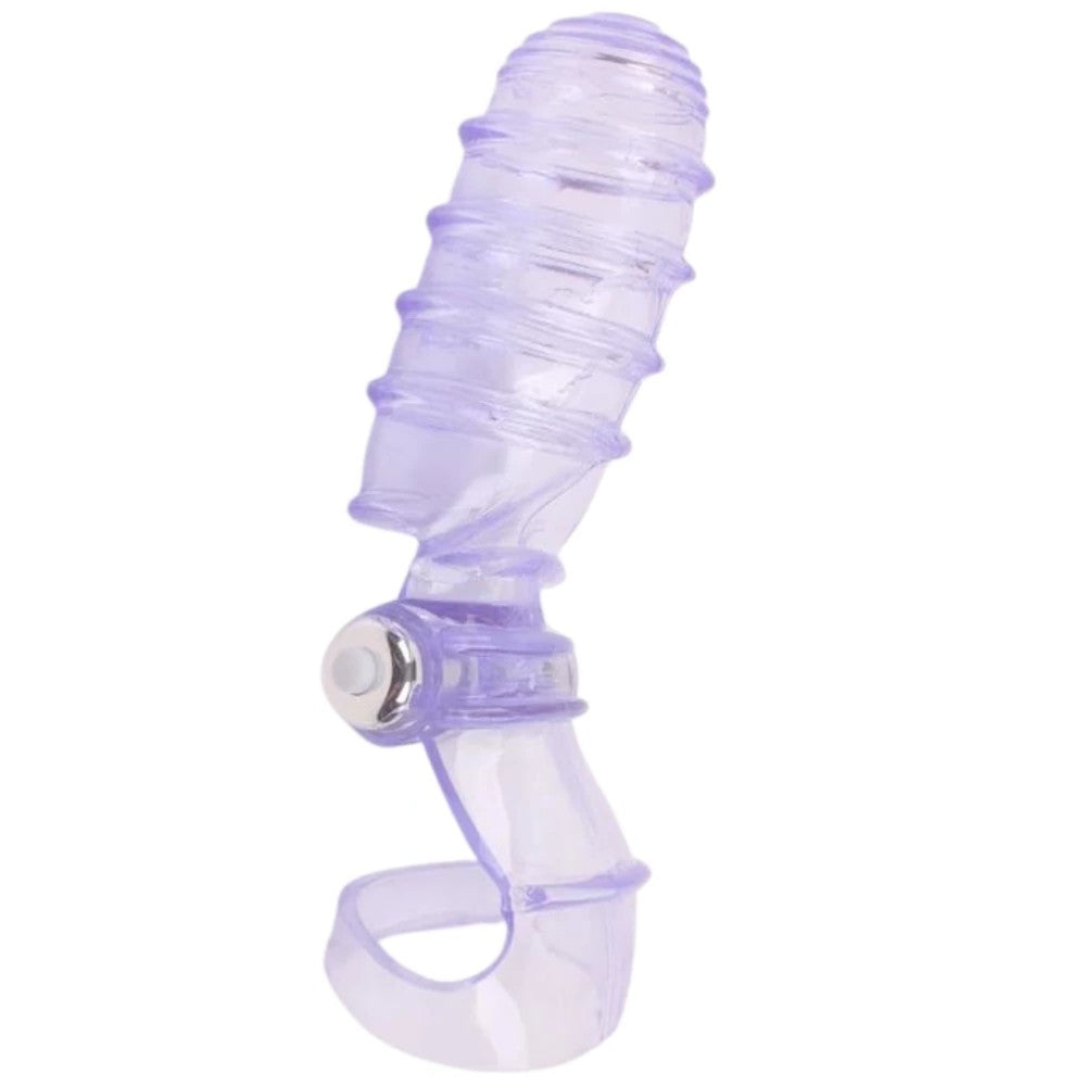 Finger Vibe 10 Modlu Titreşimli Parmak Vibrator Purple