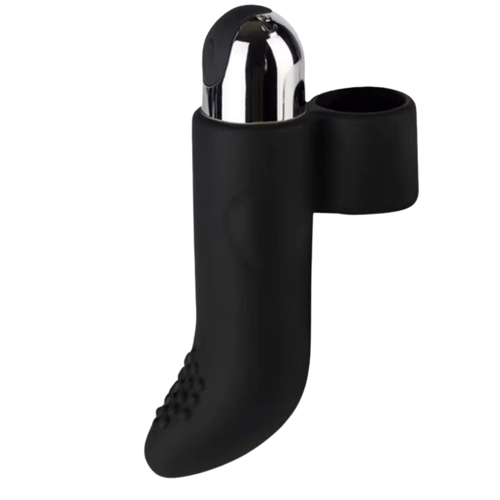 Finger Vibe Çift Yönlü Usb Şarjlı Parmak Vibratör Black