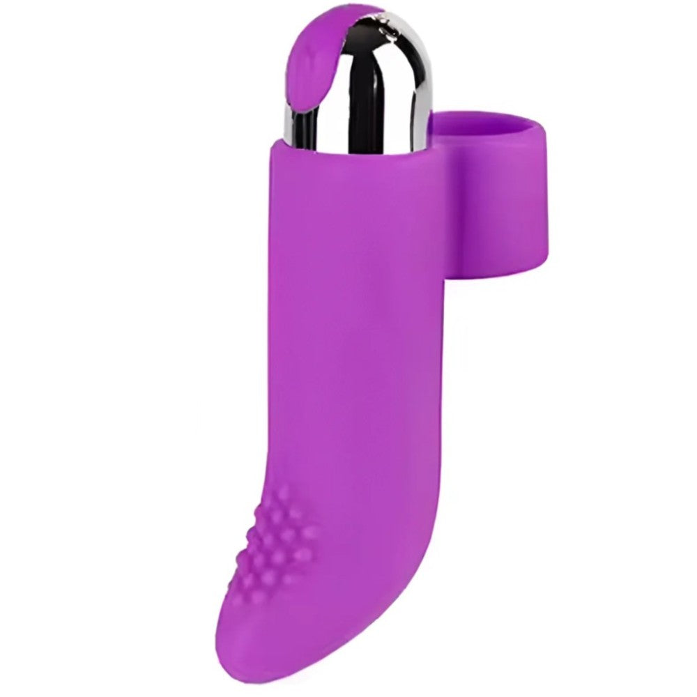 Finger Vibe Çift Yönlü Usb Şarjlı Parmak Vibratör Purple