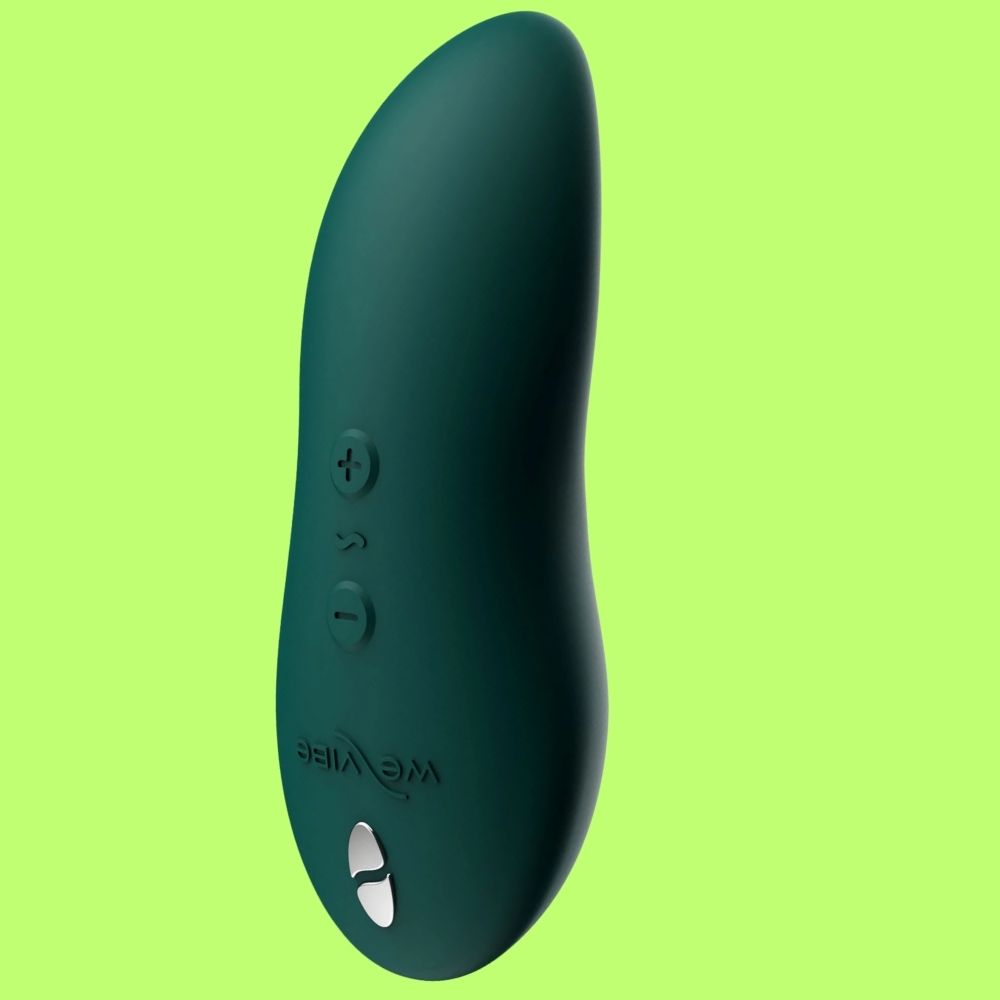 We-Vibe Touch X Magic Lay-On Klitoral Vibrator Green Velvet
