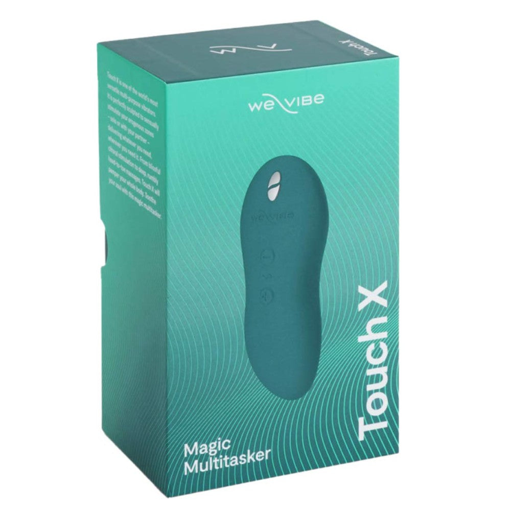 We-Vibe Touch X Magic Lay-On Klitoral Vibrator Green Velvet