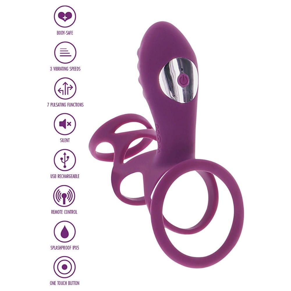 ToyJoy Happiness Halo Halo C-Ring Sleeve Penis Halkası