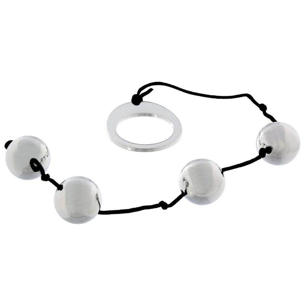 Seven Creations Heavy Metal Anal Beads