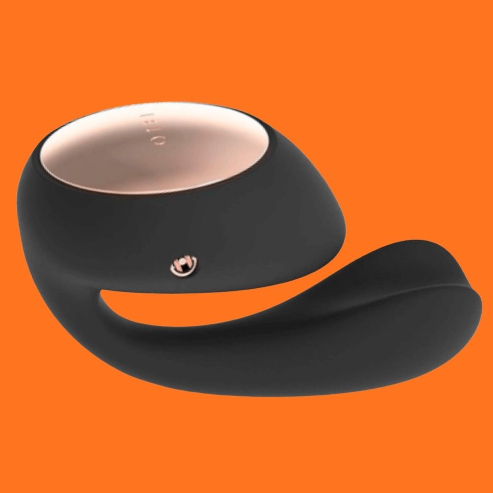Lelo İda Wave Dual Stimulation Massager Telefon Kontrollü Vibrator Black