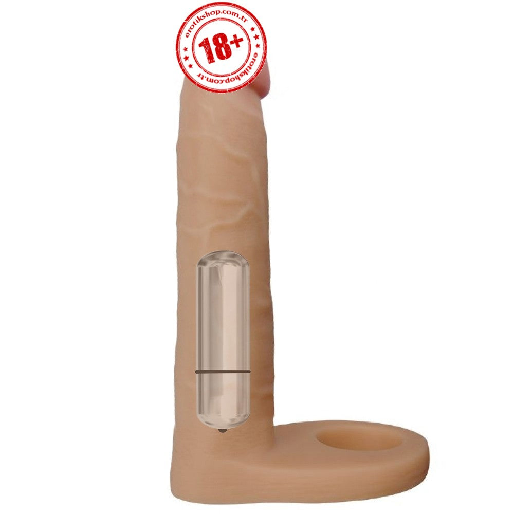Lovetoy The Ultra Soft Double 17.8 cm Titreşimli Anal Penis LV1133