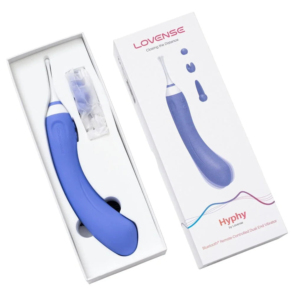 Lovense Hyphy Telefon Kontrollü Çift Motorlu G-Spot Vibratör