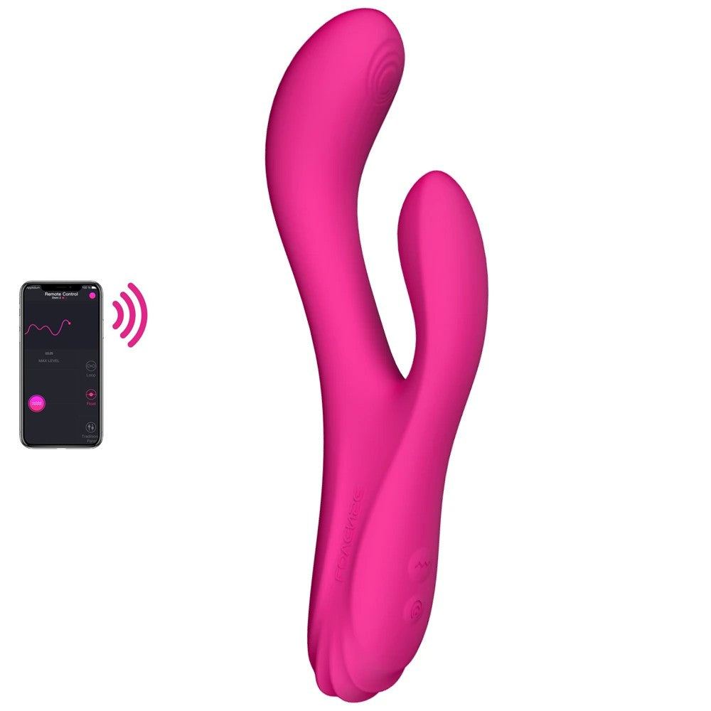 Lovense Osci 3 App-Controlled Oscillating Hareketli ve Isıtmalı Rabbit Vibrator