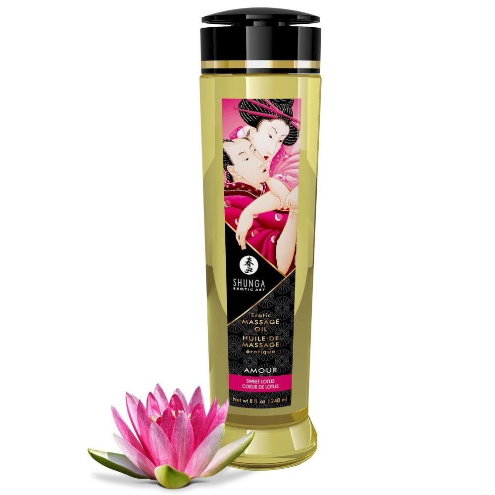 Shunga Massage Oil Sensation Aromalı Masaj Yağı 240 Ml.