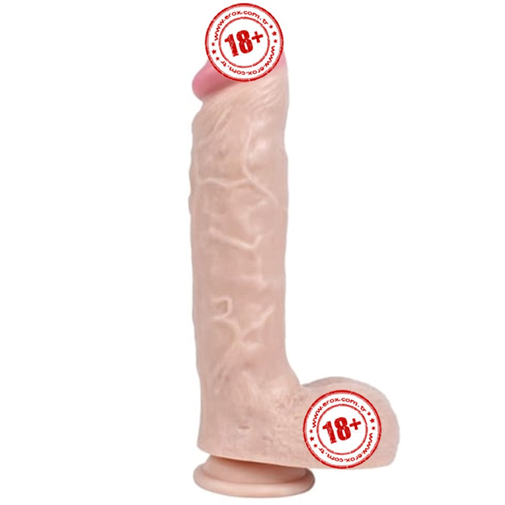 Xise Dildo Series Spartacus 24 cm Realistik Penis XS-WBC10003-Flesh