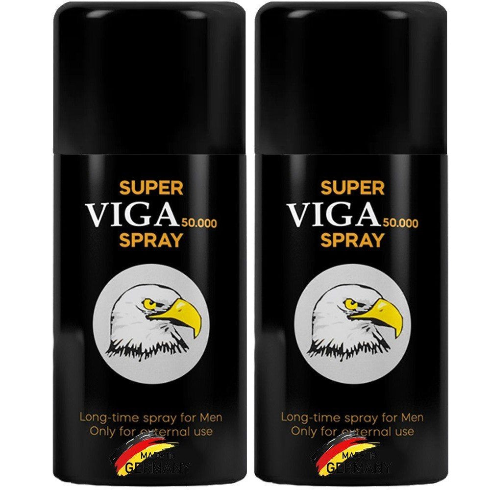 Orjinal Süper Viga 50000 Erkeklere Özel E Vitaminli Penis Spreyi 2'li Paket