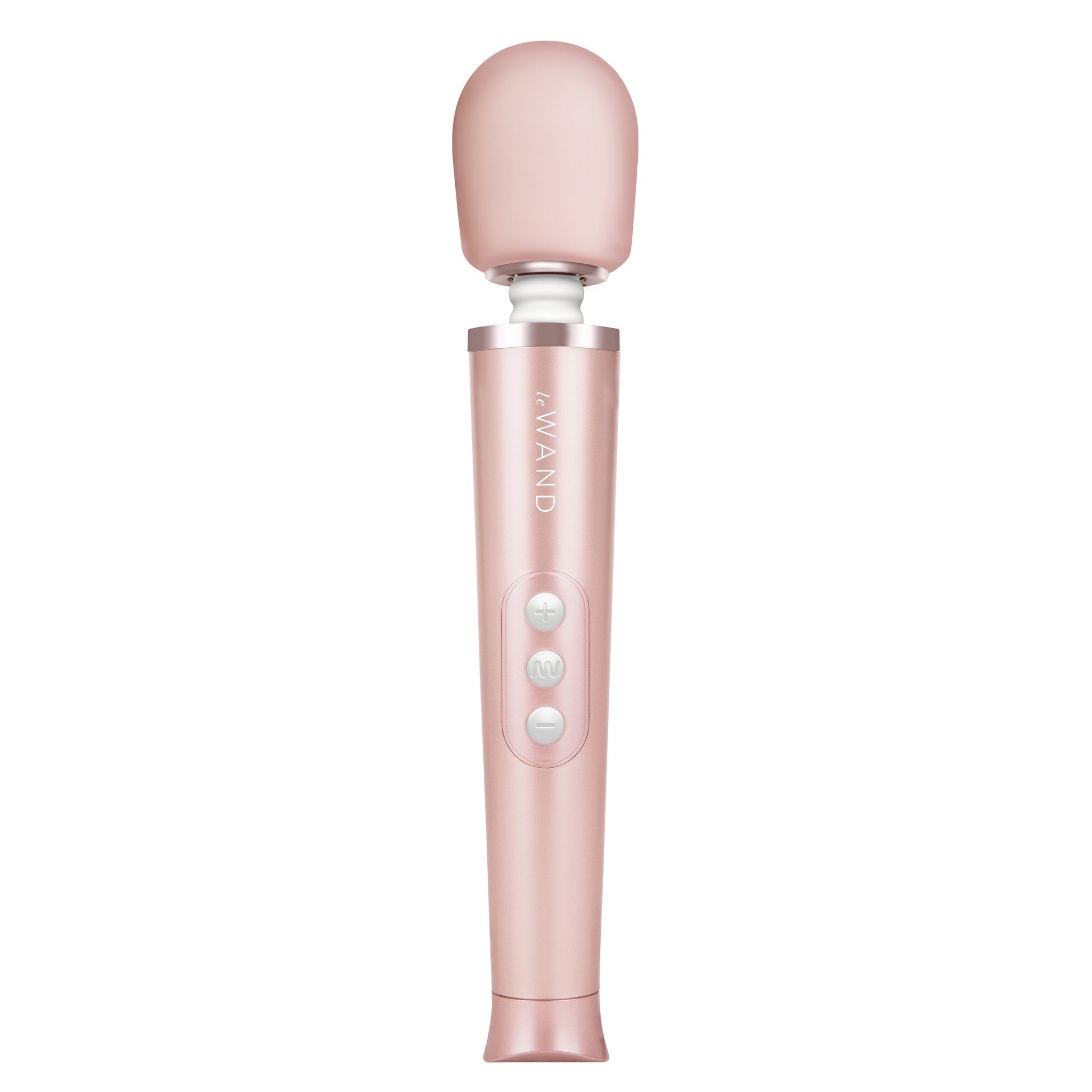 Le Wand Petite Rechargeable Vibrating Body Massager Masaj Wand Vibratör Rose Gold