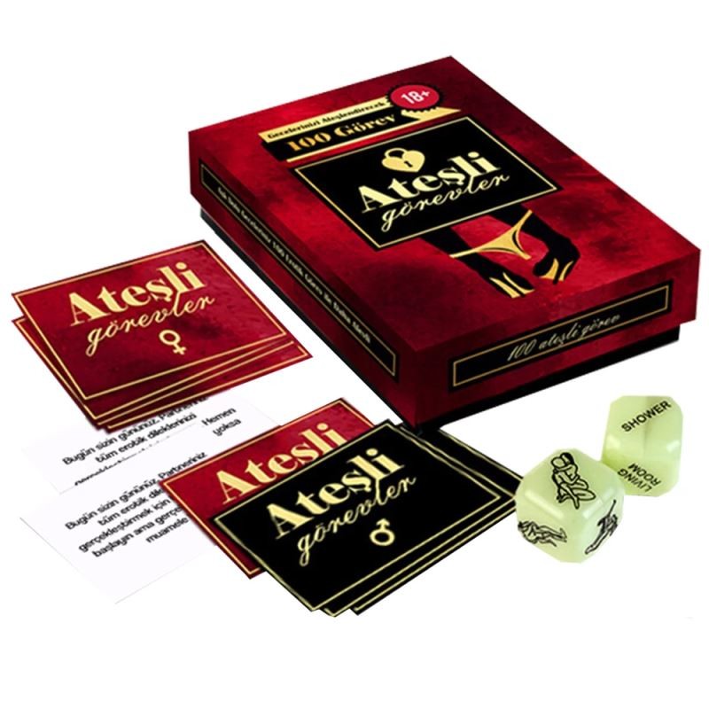 Erox Erotica Game Ateşli Görevler Oyun Kartı