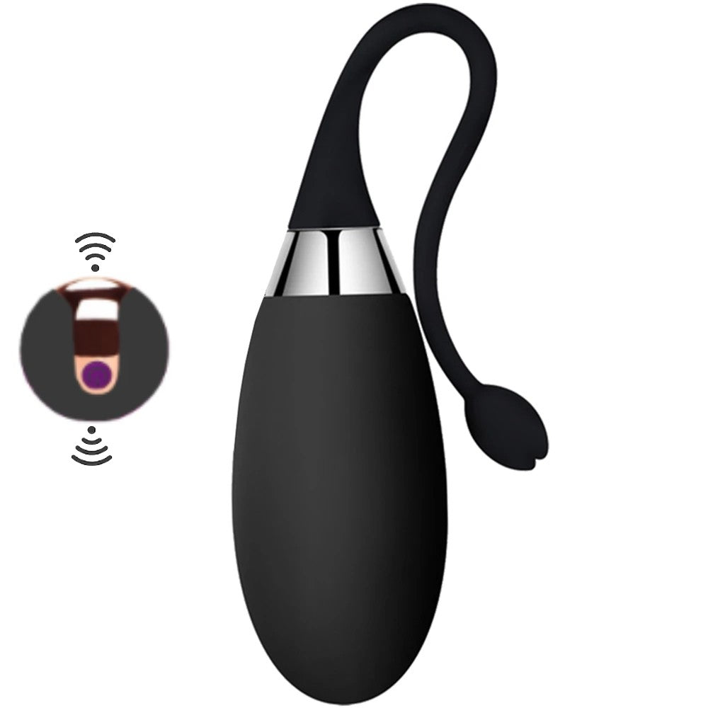 Erox Private Mini Massager Vibe Giyilebilir Uzaktan Kumandalı Mini Vibratör-Black
