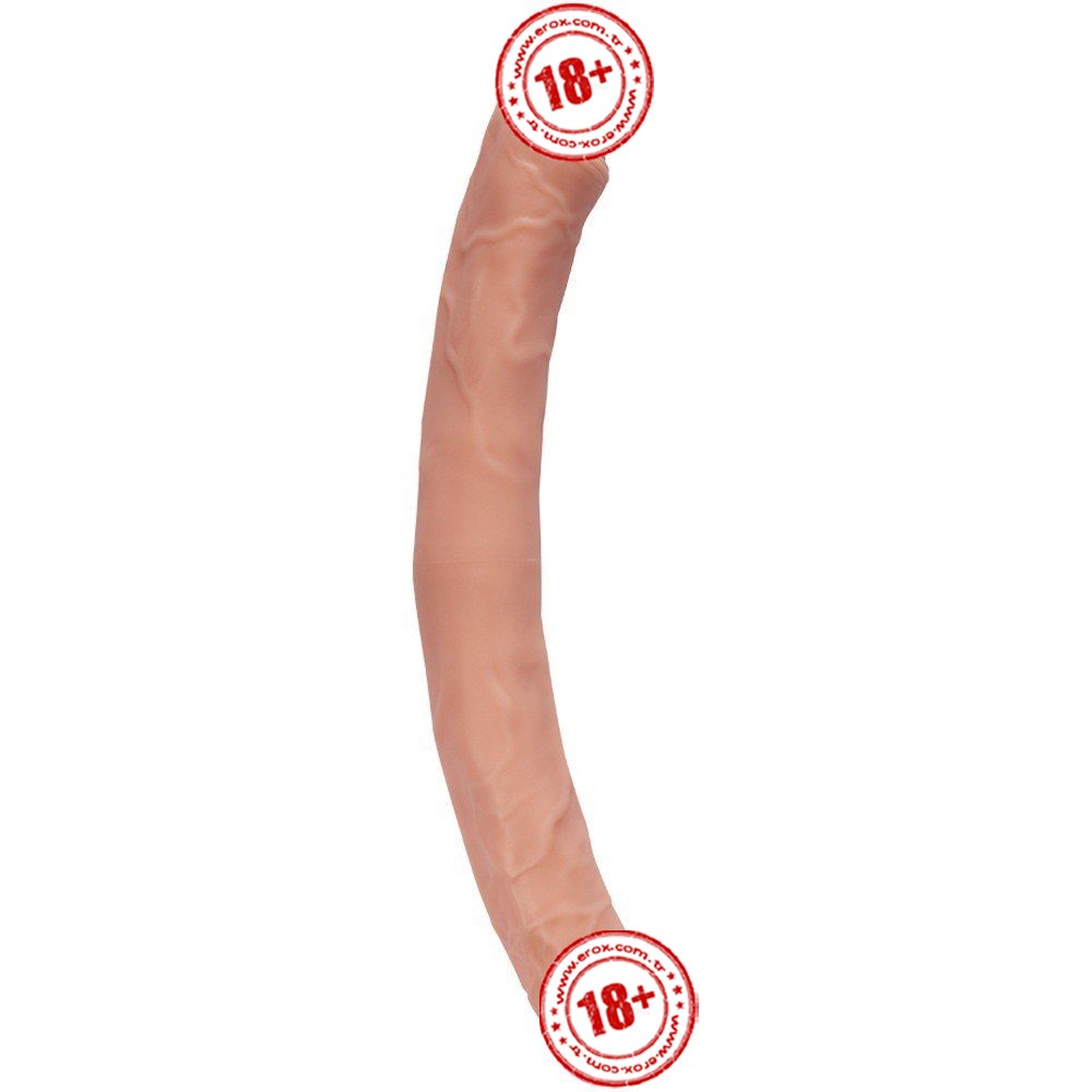 Shequ Dildo Series Blake 44 Cm U-Shape Çift Taraflı Realistik Penis