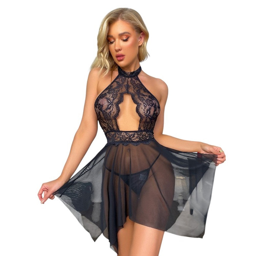 Erox Fantasy Wear Daria Through Backless Gecelik