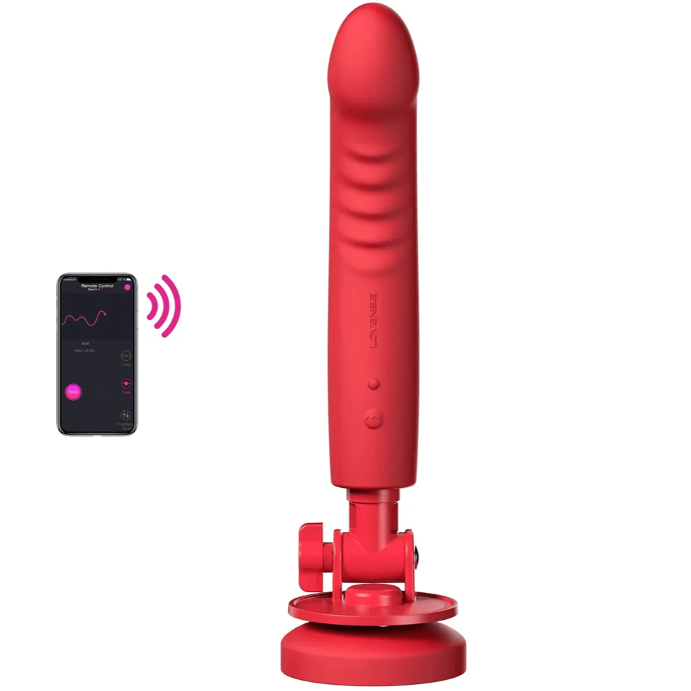 Lovense Mission 2 App Controlled Sensitive Dildo Vibrator
