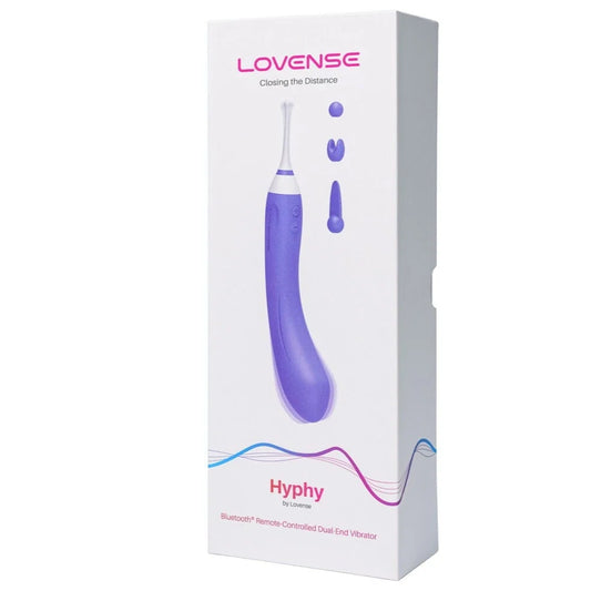 Lovense Hyphy Telefon Kontrollü Çift Motorlu G-Spot Vibratör