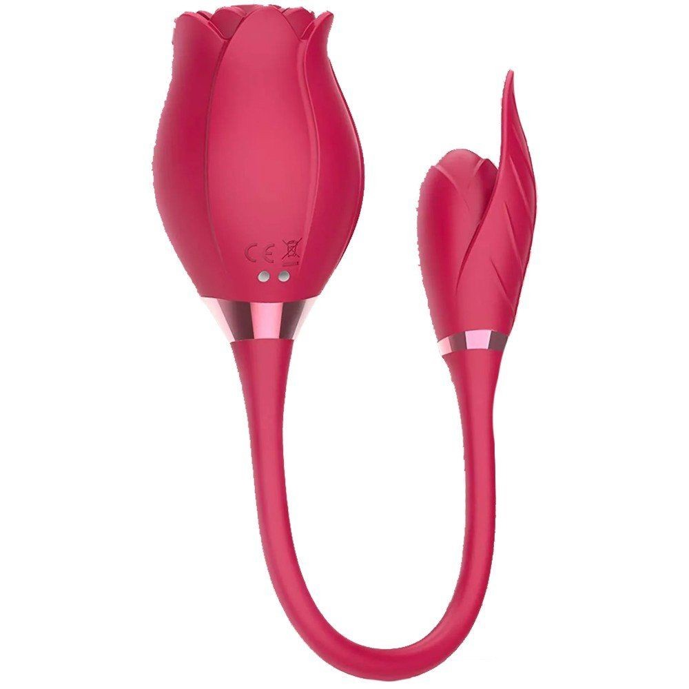 Erox Rose Klitoral Emiş Güçlü Gül Vibratör