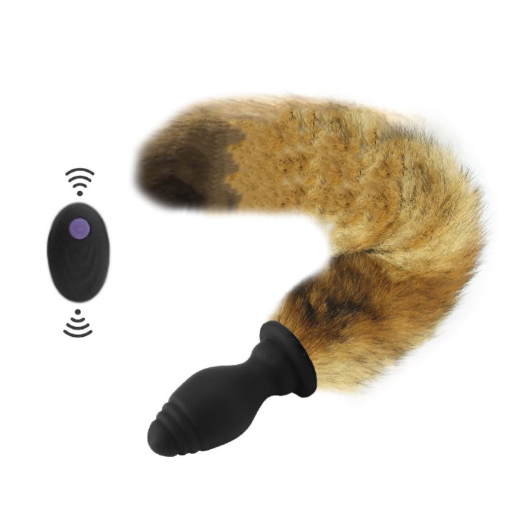 Erox Tail Brown Uzaktan Kumandalı Kuyruklu Anal Vibratör