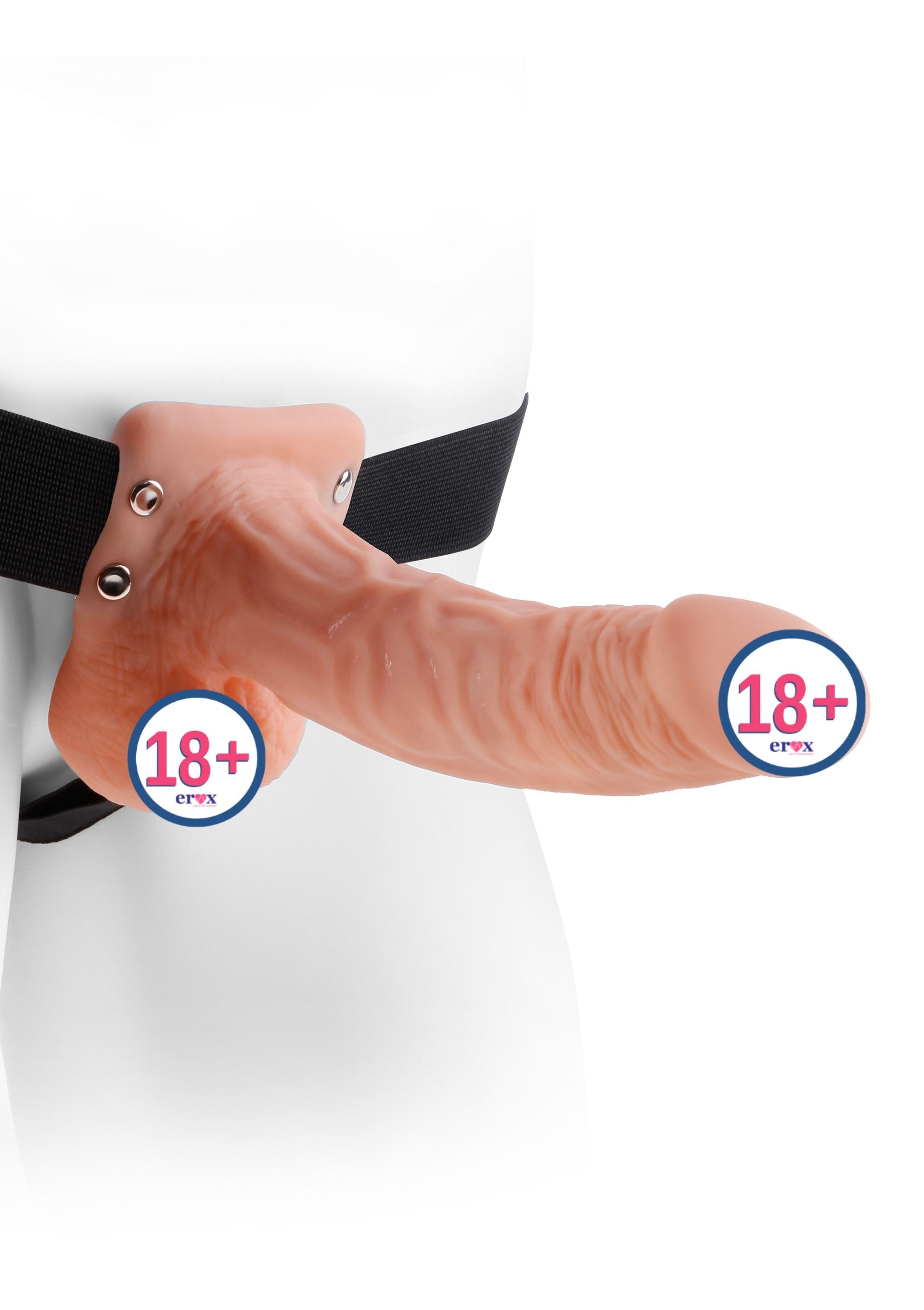 Fetish Fantasy Series Hollow Strap-On 19 Cm İçi Boş Kemerli Penis