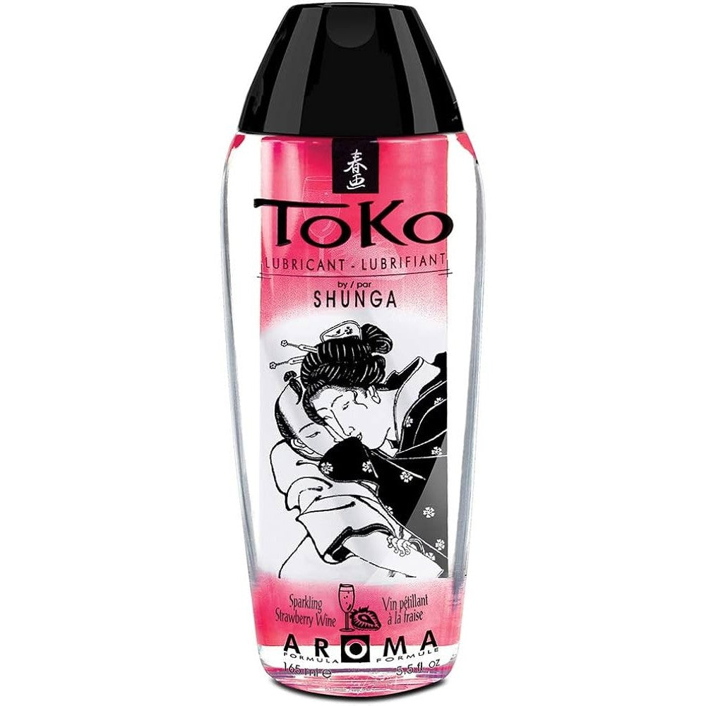 Shunga Toko Aroma Lubricant Gel Çilek Aromalı Kayganlaştırıcı Jel 165 Ml.