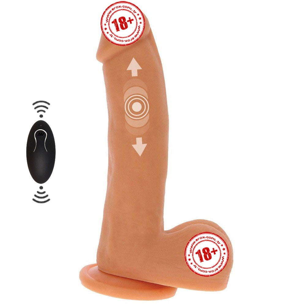 ToyJoy Naked Thrusting Dildo Silicone İleri Geri Hareketli Realistik Penis 19.5 Cm.