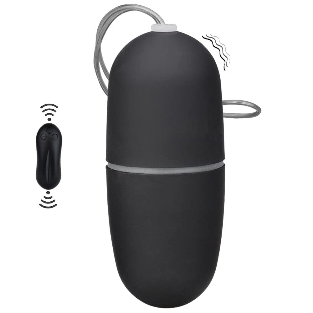 Erox Mini Fantasy 10 Mode Vibration Giyilebilir Uzaktan Kumandalı Vibratör-Black