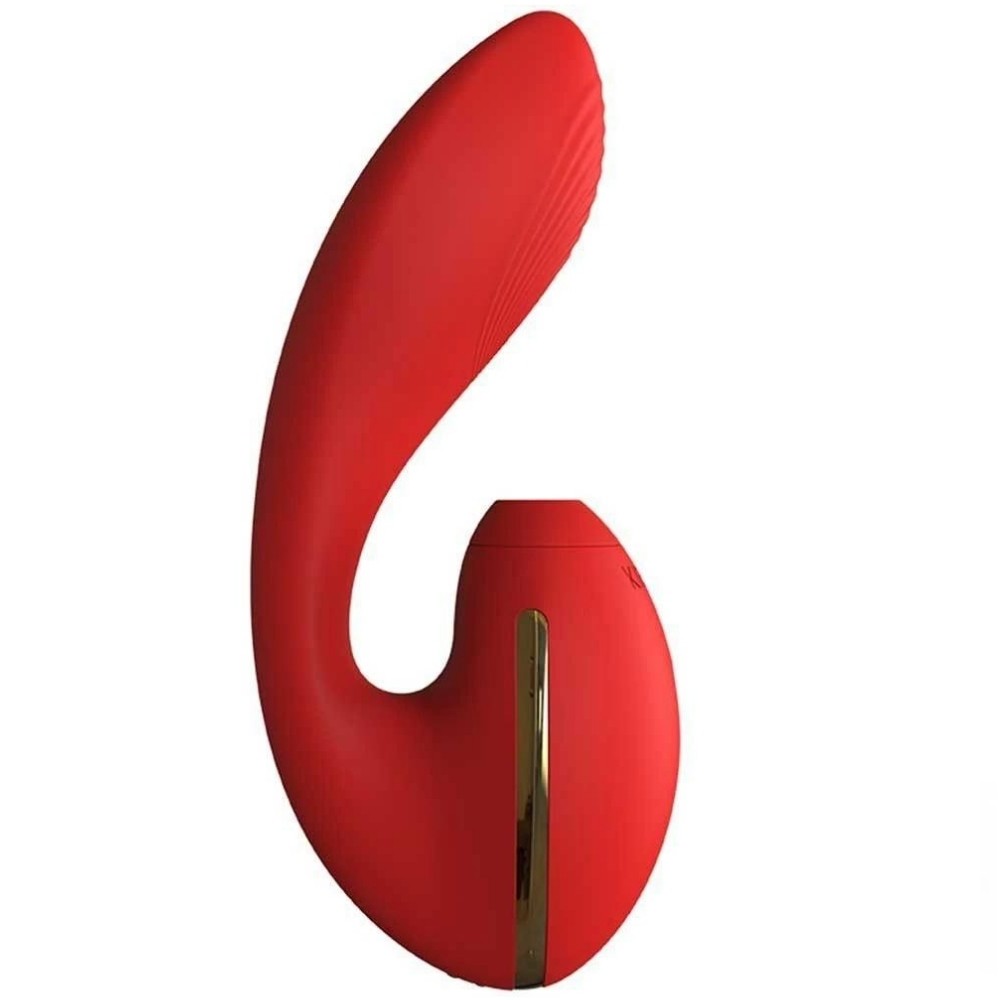 KISSTOY Tina 6 İn 1 Arada Isıtmalı Titreşimli Emiş Güçlü Vibratör