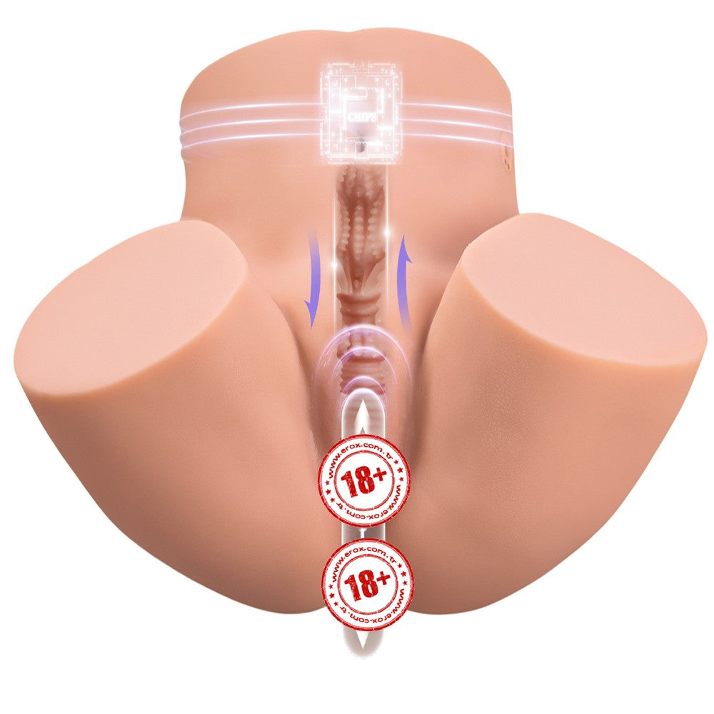 Shequ Michelle İleri Geri Hareketli Realistik Kalça Masturbator SQ-MAT50115