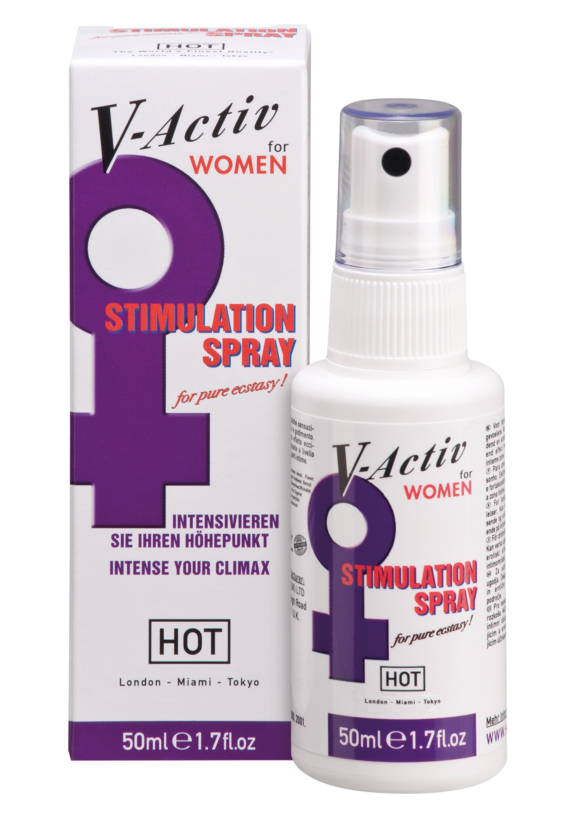 Hot V-Activ Woman Stimulation Spray 50 ml