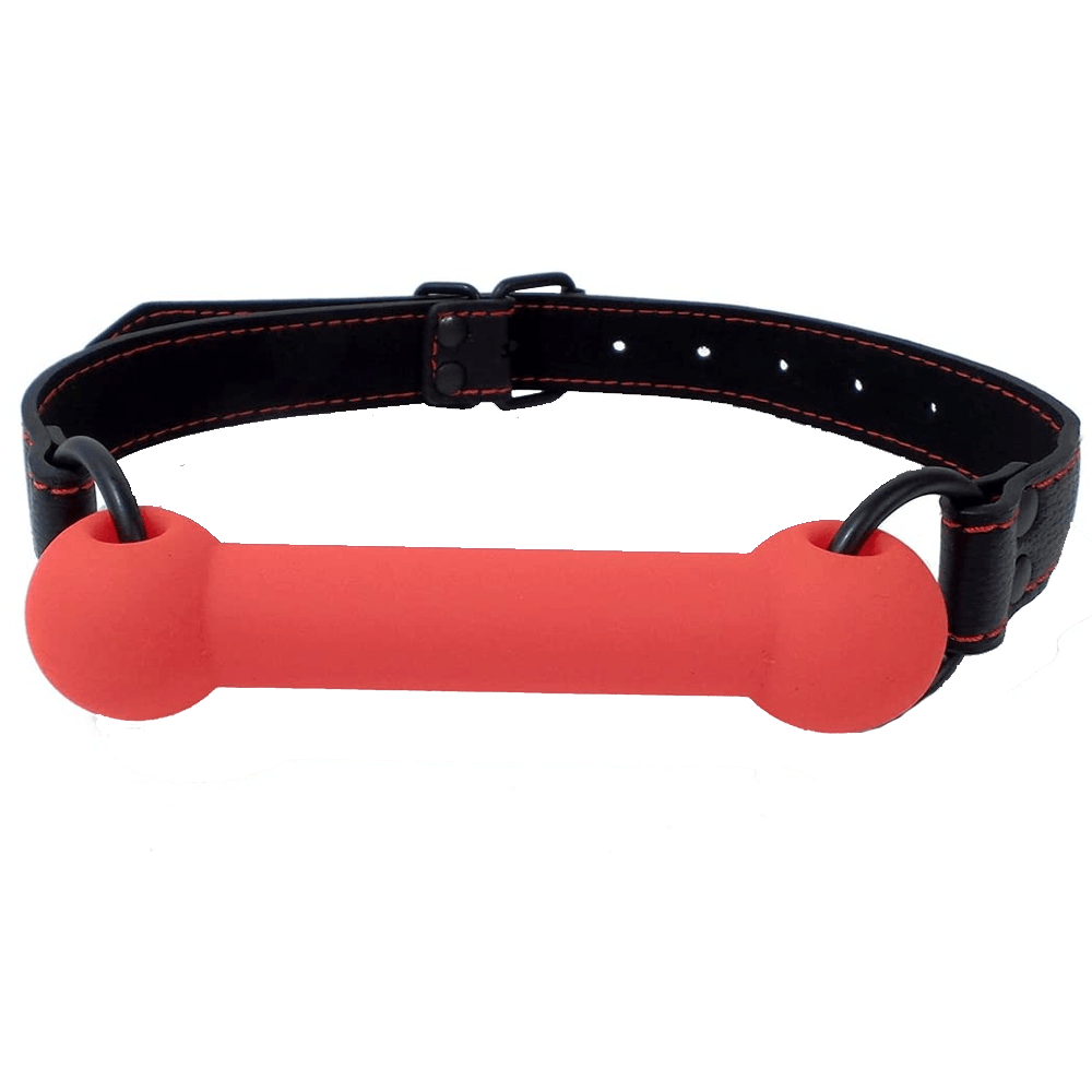 Erox Fetish Fantasy Horse Bit Gag Ağız Strapon-Kırmızı